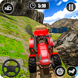 Heavy Tractor Cargo Puller Mountain Offroad Games icon