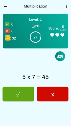 Maths Master : Brain Challenge - Screenshot 2