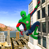 Miami Spiderman Rope Hero: Open World