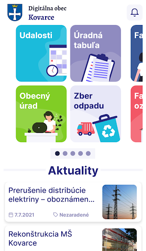Android application Kovarce screenshort