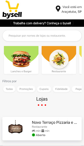 bysell delivery Screen 2