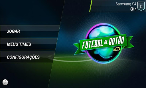Android application Futebol de Botão screenshort