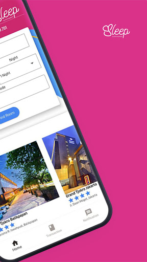 Sleep - Hotel Booking&Rewards Screen 2