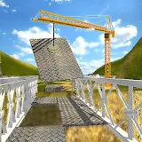 Bridge Builder Crane Simulator icon