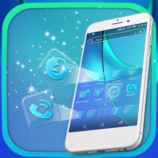Blue Launcher Theme logo