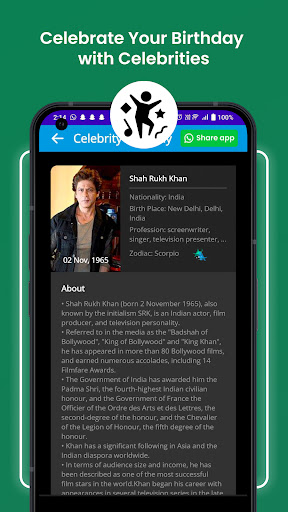 Screenshot of Age Calculator & Horoscope App