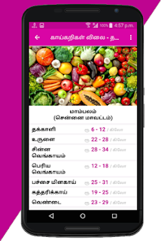 Tamilnadu Daily Vegetable Pricのおすすめ画像2