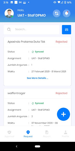 Site Visit Dev Screen 2