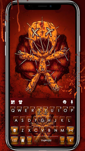 Android application Voodoo Doll Keyboard Theme screenshort