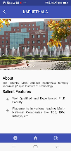 IKG PTU (Admission) Screen 3