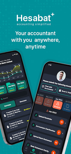 Android application Hesabat screenshort