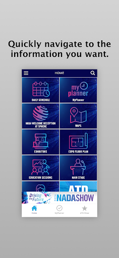 Android application NADA Show 2024 screenshort