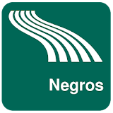 Negros Map offline icon