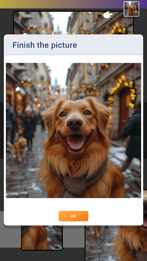 Android application Jigsaw Slider screenshort