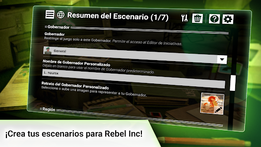 Imágen 2 Rebel Inc Creador de Escenario android
