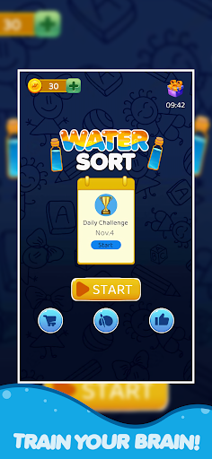 Android application Swort: Color Sort Game screenshort