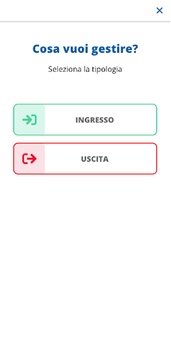 CONTROLLO ACCESSI MD Screen 2