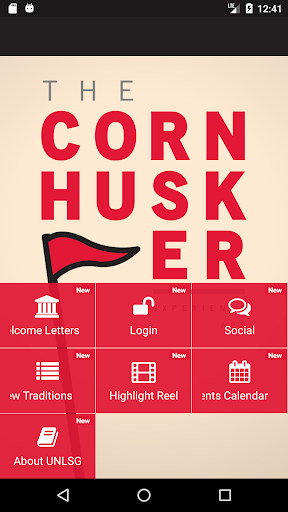 Android application The Cornhusker screenshort