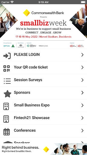 ABF 4 Events Screen 2