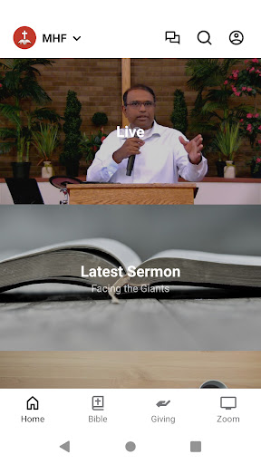 Android application Manna House Fellowship screenshort