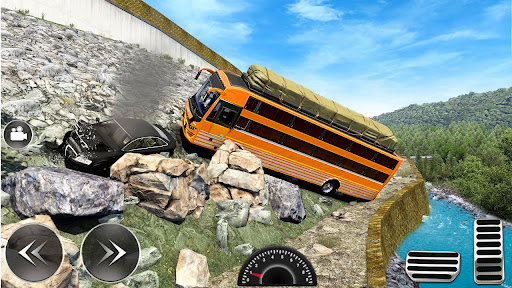 Offroad Coach Driving Bus Game