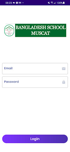 Android application Bangladesh School Muscat screenshort