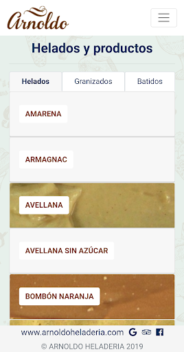 Heladeria Arnoldo Screen 2