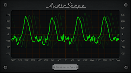 screenshot of Audio Scope - Oscilloscope