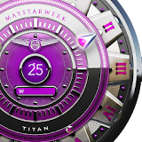 Pink Titan Watch Face icon