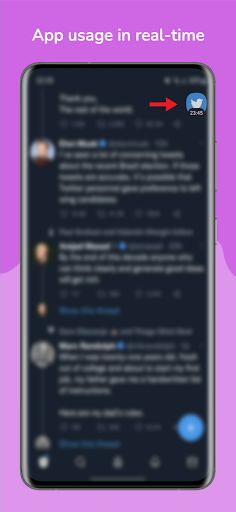 Android application App Timer Bubble screenshort
