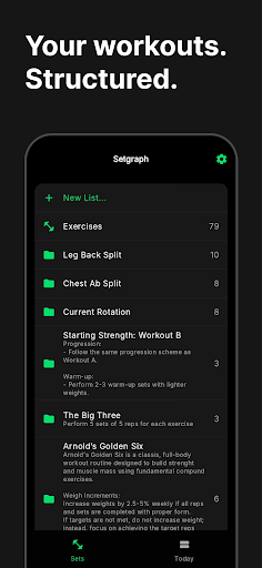 Setgraph: Workout Log screenshot 4