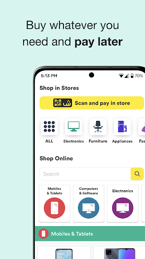 Android application Shahry | Buy in Installments screenshort