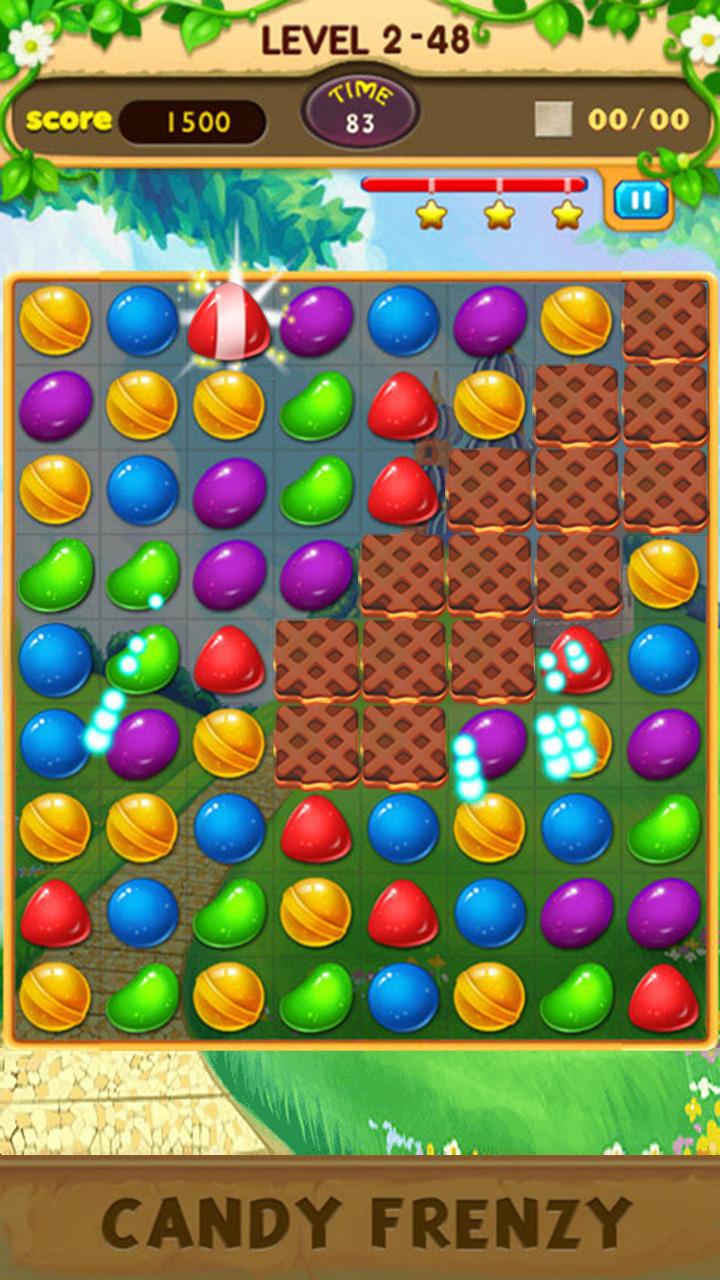 Android application Candy Frenzy screenshort