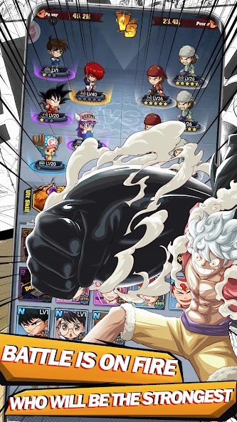 Manga Battle: Tiny Hero 1.0.1 APK + Mod (Unlimited money) untuk android