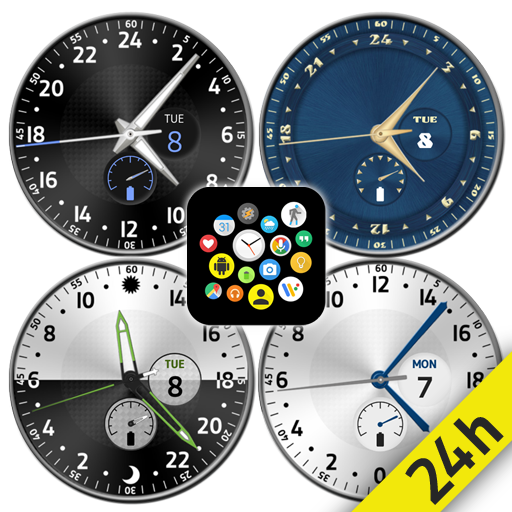 12/24h Analog Watch Face Pack 4.05 Icon