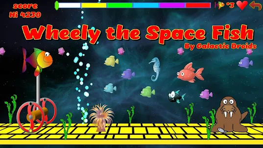 Wheely the Space Fish Pro