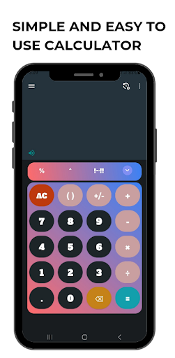 Android application Calculator app - Calculator screenshort