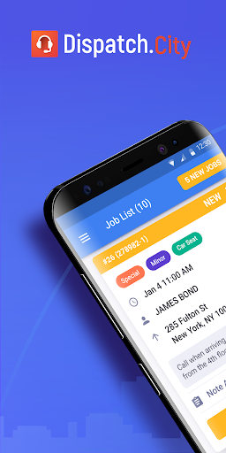 Android application Dispatch.City - Driver screenshort