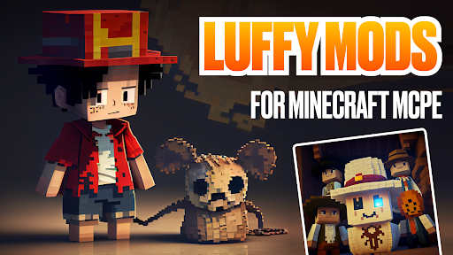 Android application Luffy Mods for Minecraft MCPE screenshort