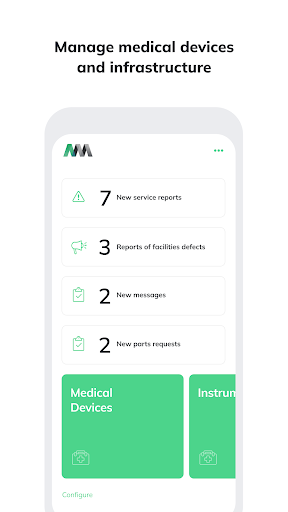 Android application Appmedica Mobile screenshort