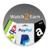 Watch2Earn - Free Paypal Cash & Gift Cards icon