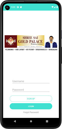 Android application Shree Sai Gold Palace screenshort