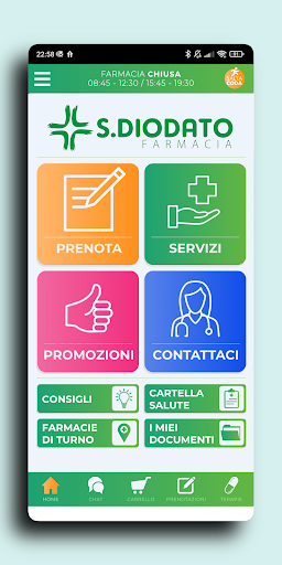 Android application Farmacia San Diodato screenshort