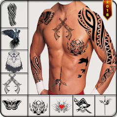 App de desenhos de tatuagem para testar em você antes de fazer