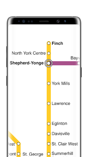 Toronto Subway Map Screen 3