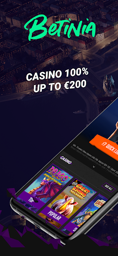 Android application Betinia－Sports Betting, Casino screenshort