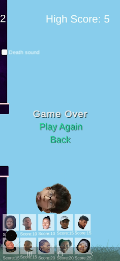 Android application Floppy Face screenshort