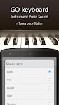 screenshot of GO Keyboard Instrument Sound