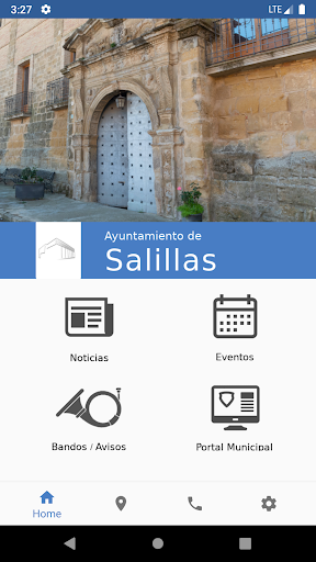 Android application Ayuntamiento de Salillas screenshort