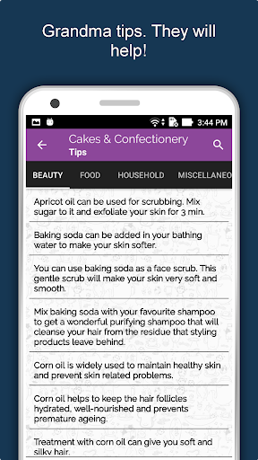 Screenshot of Cake Recipes, Baking Recipes